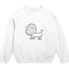 belle-amie(ベラミ)のありんこ作　らいおん！？ Crew Neck Sweatshirt