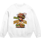 nidan-illustrationの"HUNGRY CLUB" Crew Neck Sweatshirt