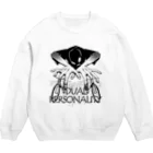 nidan-illustrationの"DUAL PERSONALITY"(B&W) #1 Crew Neck Sweatshirt