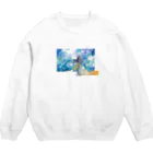 レーヴのアトリエの空を飲む Crew Neck Sweatshirt