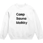 40yakisobaのキャンプ・サウナ・モルック（２） Crew Neck Sweatshirt