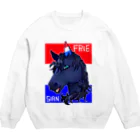 SWのフリージアンFACE Crew Neck Sweatshirt