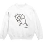 クレオパラコのな〜んって Crew Neck Sweatshirt