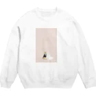 似顔絵婚姻届/スマホDIY婚姻届~ai.create~の無料婚姻届♡お揃いグッズ Crew Neck Sweatshirt