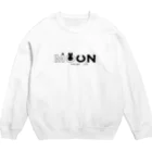 そいそいソイラテのお月見うさぎ Crew Neck Sweatshirt