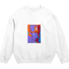 AtelierT（キッズアトリエT）のAge3「お母さんとおままごと」 made by A Crew Neck Sweatshirt