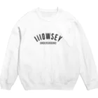 lilOWSEY UNDERGROUNDの"lilOWSEY" OG BLACK LOGO Crew Neck Sweatshirt