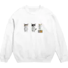 ワビサビちゃんねるのワビサビちゃんねるグッズ Crew Neck Sweatshirt