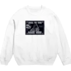 yanagishin SHOPの闇堕ちネイビー Crew Neck Sweatshirt