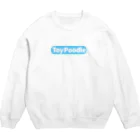 YamamoriMeidoの文字のトイプードル Crew Neck Sweatshirt