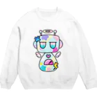 やんさんのゆめろぼ Crew Neck Sweatshirt