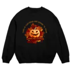 Yaya-rrのハロウィンのかぼちゃ「ジャック・オー・ランタン」 Crew Neck Sweatshirt