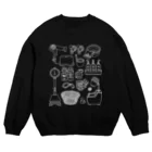 はなのかふぇ＊銭湯とか酒とかの銭湯・温泉を愛する人のための！ Crew Neck Sweatshirt