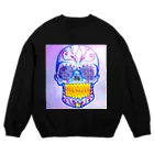 princessbitchのスカル2 Crew Neck Sweatshirt