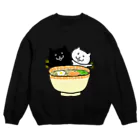 えかきにゃんこのお店♪の歌劇「ラーメン」 Crew Neck Sweatshirt