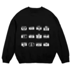 *citrineの12camera（白） Crew Neck Sweatshirt