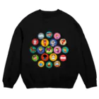 WooofyのWooofys watch Crew Neck Sweatshirt