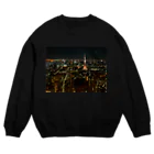 AYA’s Photography の東京の夜景 Crew Neck Sweatshirt