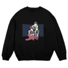 コゴロー・ナイトのスケボー Crew Neck Sweatshirt