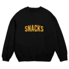 SNACKSストアの寒かったらSNACKSスウェット Crew Neck Sweatshirt