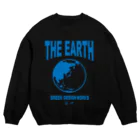 GREEN DESIGN WORKS　グリーンデザインワークスのTHE EARTH　スウェット（青インク）１１色 スウェット