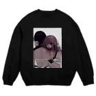 nahunahuの吸血鬼 Crew Neck Sweatshirt