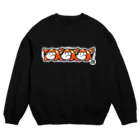 a-tan-picのみみみ【白縁あり】 Crew Neck Sweatshirt