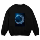 紅空月(kouzuki)designの月蓮_煌 Crew Neck Sweatshirt