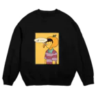 ぽつぶのぽ〜（わーちゃん） Crew Neck Sweatshirt