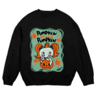 Cast a spell !! by Hoshijima SumireのPUMPKIN KILLS PUMPKIN Crew Neck Sweatshirt