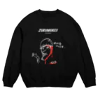 ワヤエンカウントのみかづきふぇいす… (ZURUMUKE!! - WAYA ENCOUNT) Crew Neck Sweatshirt