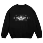 孳々の蛾白 Crew Neck Sweatshirt