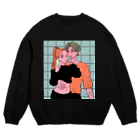 コウジマクルミ | Kurumi Koujimaの「その写真、いる？」「いる📸」 Crew Neck Sweatshirt