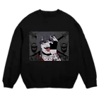 をとり。の極楽浄土くん Crew Neck Sweatshirt