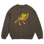 フクハラアキコのくるみさん Crew Neck Sweatshirt