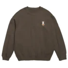 Salted squidのぶーざ Crew Neck Sweatshirt