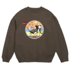 obosa_DENS/SABEAR_shop ＠SUZURIのDENS_シューハンター_ウェア Crew Neck Sweatshirt