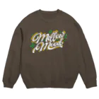 Art Studio TrinityのMELLOW MOOD【濃色ベース】 Crew Neck Sweatshirt