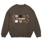 H2Styleのあい❤にゃんこ Crew Neck Sweatshirt