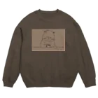 coeur.yu（クードットユー）の猫と珈琲（フレームデザイン） Crew Neck Sweatshirt