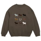 ときめきやのサラブレッド Crew Neck Sweatshirt