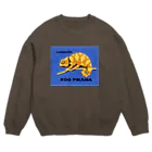 YS VINTAGE WORKSのチェコ・プラハ動物園　カメレオン Crew Neck Sweatshirt