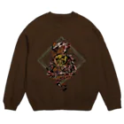 縷◈MADE◈紅の昇龍-kurenai- Crew Neck Sweatshirt