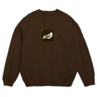 犬の大きな目屋のblush Crew Neck Sweatshirt