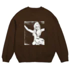 ieharatoshiakiのアルコールよりもイチゴのソーダ Crew Neck Sweatshirt