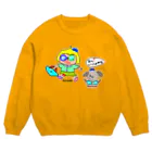 カニホイップの一緒やな Crew Neck Sweatshirt