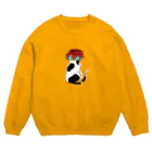 KanasaのHanagasa ねこ Crew Neck Sweatshirt