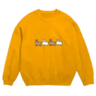 USAGIのあるぱかさん Crew Neck Sweatshirt