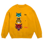 タタナ幻獣館の虎信号 Crew Neck Sweatshirt