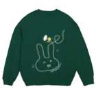 トライティかぶしきがいしゃのばんじーwhite Crew Neck Sweatshirt